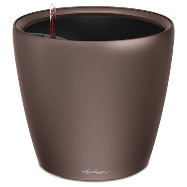 Умный вазон Lechuza Classico Premium LS 21 3,1 л коричневый 16021