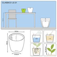 Умный вазон Lechuza Classico Premium LS 21 3,1 л черный 16029