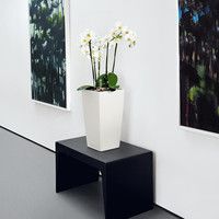 Умный вазон Lechuza Cubico Color 22 6 л серый 13164