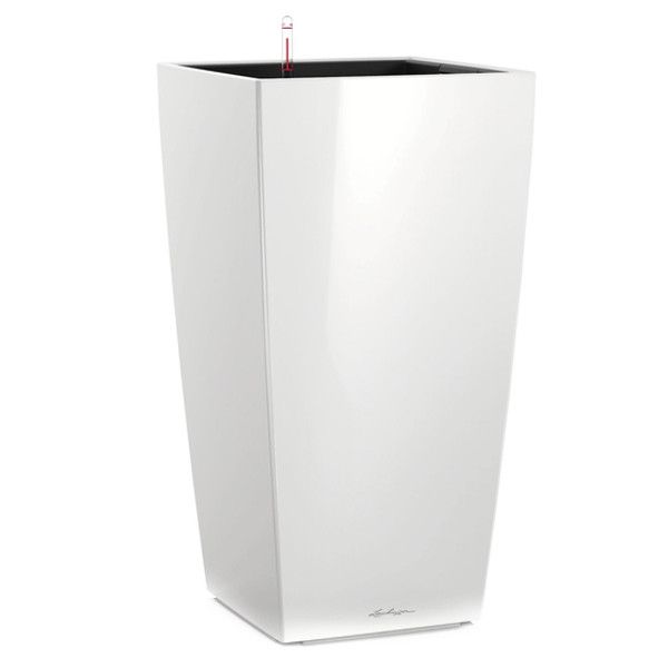 Умный вазон Lechuza Cubico Premium 22 6 л белый 18460