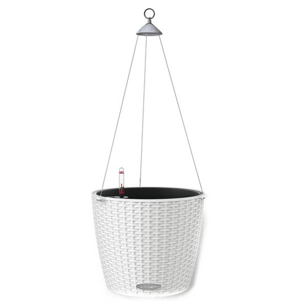 Умный вазон Lechuza Nido Cottage 27 6 л белый 15190