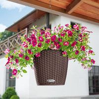 Умный вазон Lechuza Nido Cottage 27 6 л белый 15190