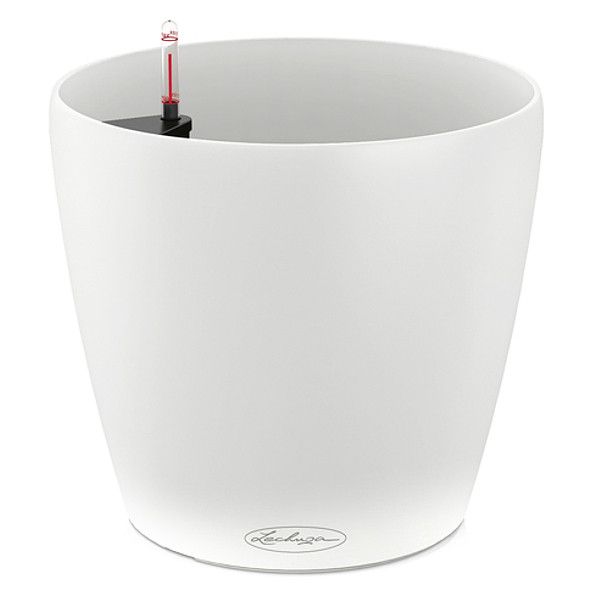 Умный вазон Lechuza Classico Color 28 9 л белый 13190