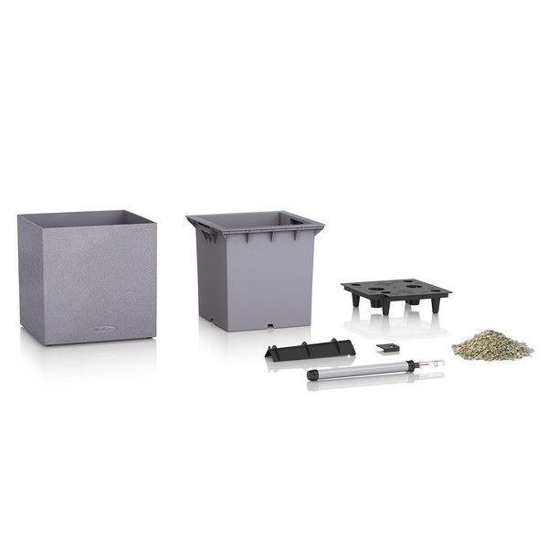 Умный вазон Lechuza Canto Color Square 30 12 л бежевый 13701