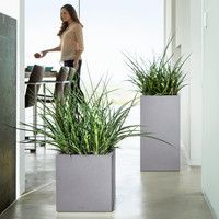 Умный вазон Lechuza Canto Color Tower 30 12 л черный 13602