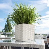 Умный вазон Lechuza Cube Cottage 30 12 л белый 15376