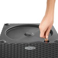 Умный вазон Lechuza Cube Cottage 30 12 л белый 15376