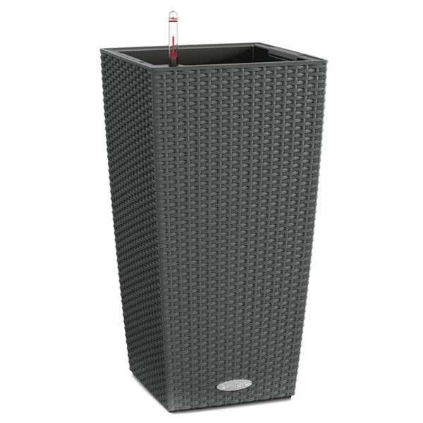 Умный вазон Lechuza Cubico Cottage 30 14 л серый 15222