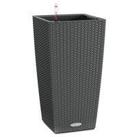 Умный вазон Lechuza Cubico Cottage 30 14 л серый 15222