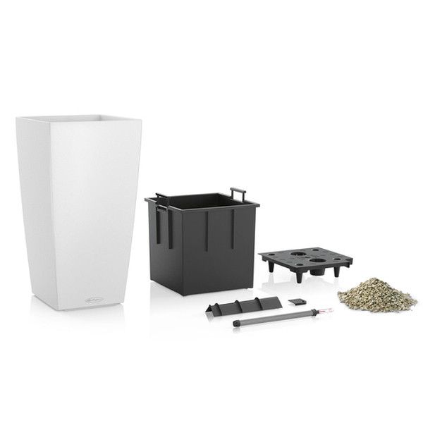 Умный вазон Lechuza Cubico Color 30 14 л белый 13130