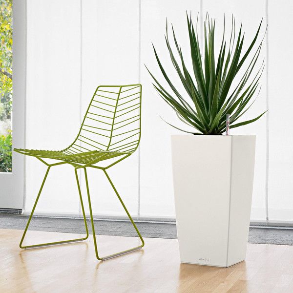 Умный вазон Lechuza Cubico Premium 30 14 л черный 18186