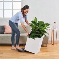 Умный вазон Lechuza Cursivo Premium 30 12 л белый 16600