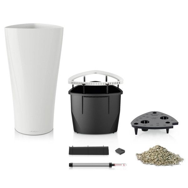 Умный вазон Lechuza Delta 30 8 л белый 15500