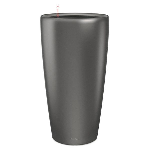 Умный вазон Lechuza Rondo 32 13 л серый 15783