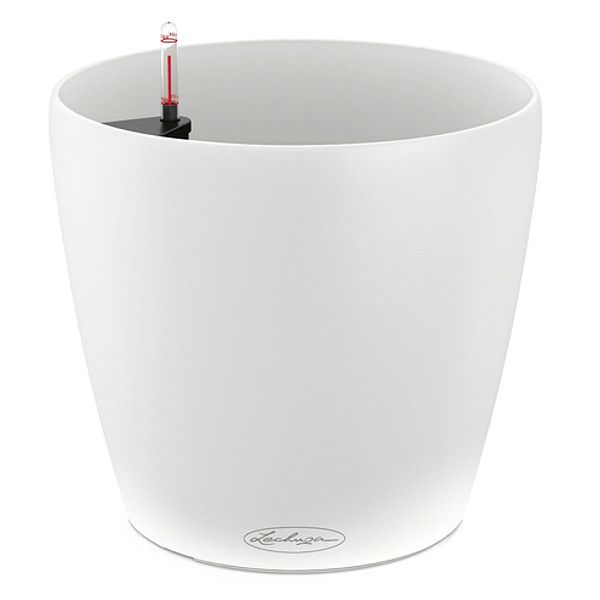 Умный вазон Lechuza Classico Color 35 17 л белый 13210