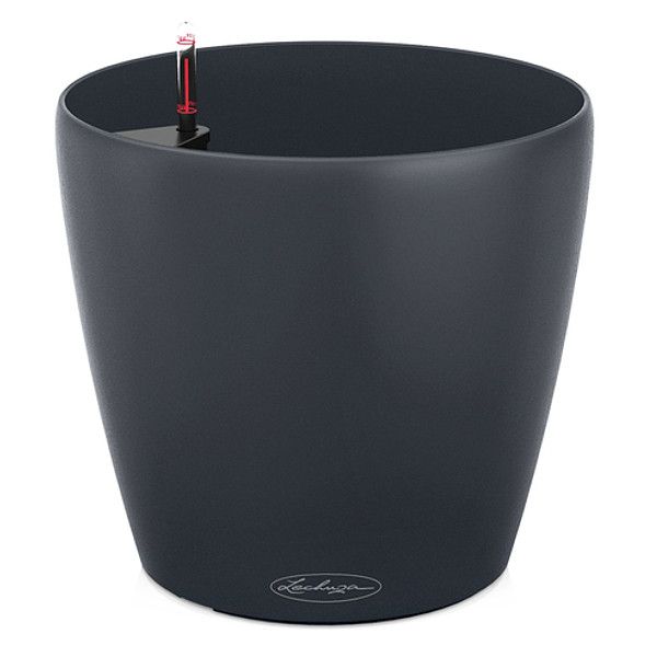 Умный вазон Lechuza Classico Color 35 17 л серый 13224