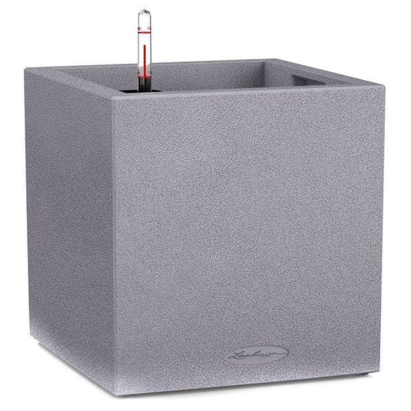 Умный вазон Lechuza Canto Color Square 40 29 л серый 13720