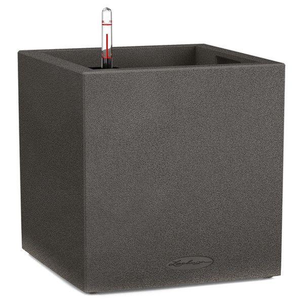 Умный вазон Lechuza Canto Color Square 40 29 л черный 13722