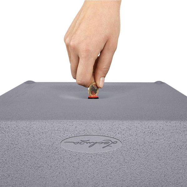 Умный вазон Lechuza Canto Color Square 40 29 л черный 13722