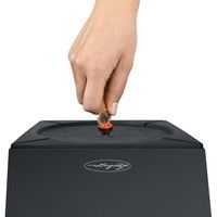 Умный вазон Lechuza Cubico Color 40 31 л серый 13158