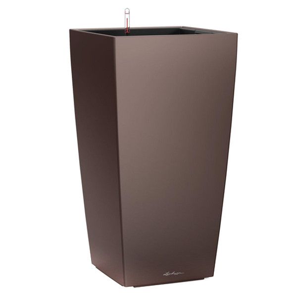 Умный вазон Lechuza Cubico 40 31 л коричневый 18192