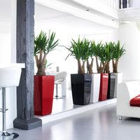 Умный вазон Lechuza Cubico 40 31 л коричневый 18192