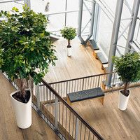 Умный вазон Lechuza Delta 40 17 л серый 15543