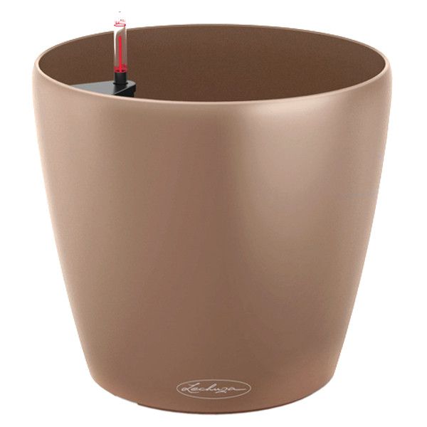 Умный вазон Lechuza Classico Color 43 33 л коричневый 13243