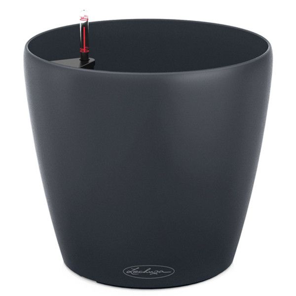 Умный вазон Lechuza Classico Color 43 33 л серый 13244