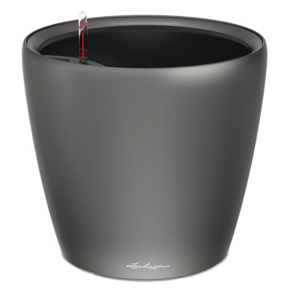Умный вазон Lechuza Classico Premium LS 43 27,9 л серый 16083