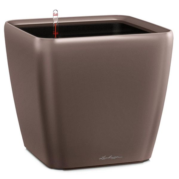 Умный вазон Lechuza Quadro Premium LS 43 31,9 л коричневый 16181