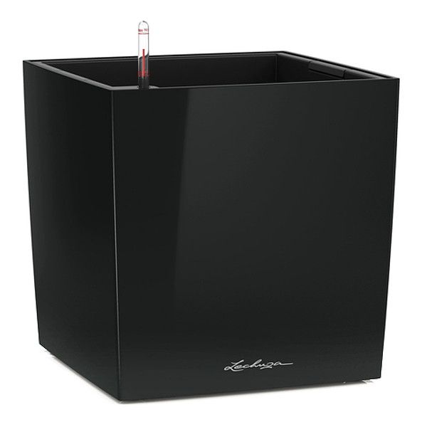 Умный вазон Lechuza Cubе Premium 50 61 л черный 16569