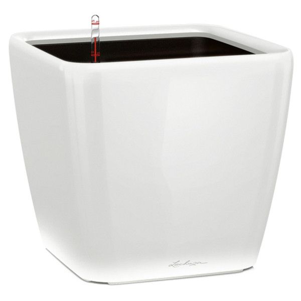Умный вазон Lechuza Quadro Premium LS 50 53 л белый 16280
