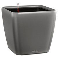 Фото Умный вазон Lechuza Quadro Premium LS 50 53 л серый 16283