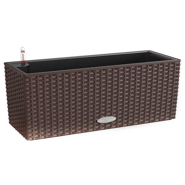 Умный вазон Lechuza Balconera Cottage 50 8 л коричневый 15605