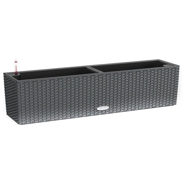 Умный вазон Lechuza Balconera Cottage 80 12 л серый 15612