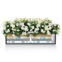 Умный вазон Lechuza Balconera Cottage 80 12 л коричневый 15615