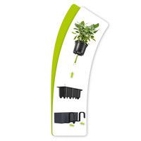 Умный вазон Lechuza Balconissima 40 7,5 л зеленый 13685