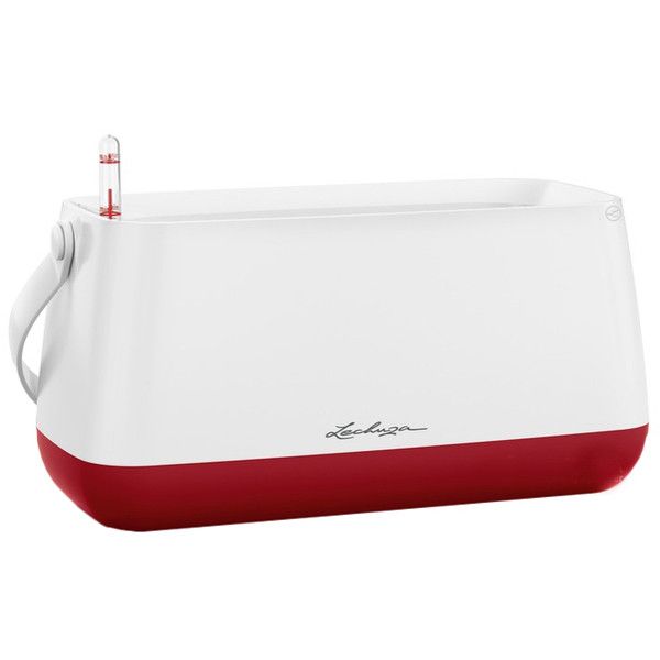 Умный вазон Lechuza Yula 3,5 л белый 30657783