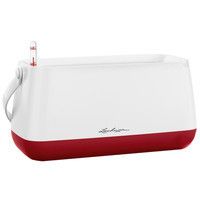 Фото Умный вазон Lechuza Yula 3,5 л белый 30657783