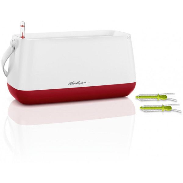 Умный вазон Lechuza Yula 3,5 л белый 30657783