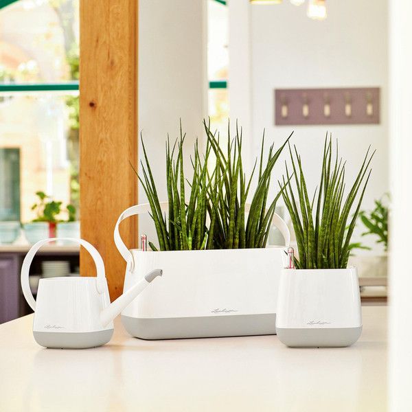 Лейка Lechuza Yula 1,7 л белая 13860