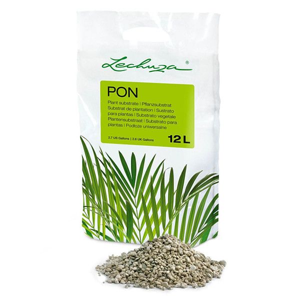 Стабильный неорганический субстрат Lechuza Pon 12 л 19791