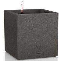 Фото Кашпо Lechuza Canto Stone Low 30 графитово-черный 13702