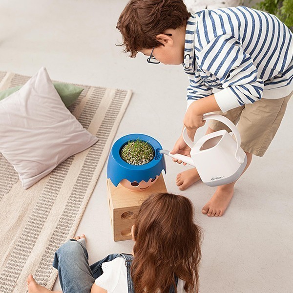 Кашпо для детей Lechuza Ojo розовый 19041