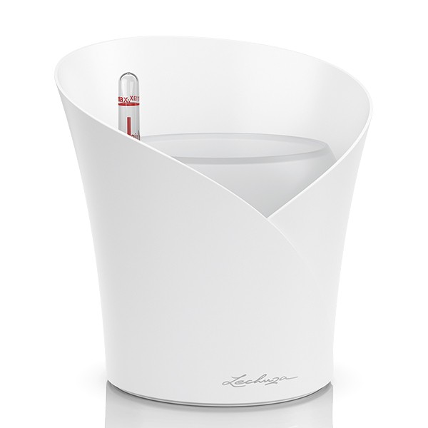 Вазон Lechuza Orchidea 20 белый матовый 13960