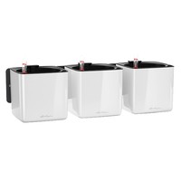 Фото Комплект Lechuza Green Wall Home Kit Glossy 48х6х14 см белый 13523