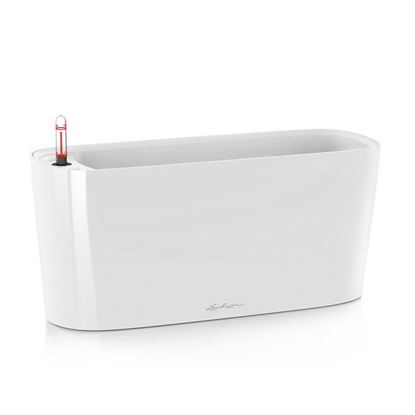 Вазон Lechuza DELTA 20 Белый блестящий 15560