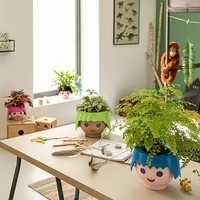 Вазон Lechuza OJO детский черный 19047