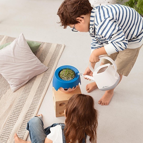 Вазон Lechuza OJO детский черный 19047